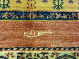 4'8" x 6'9"   Persian Kashkuli Rug Angle View