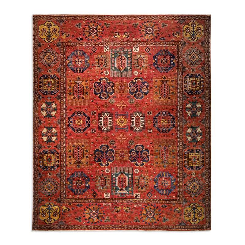 13'6" x 16'4"   Serapi Rug Top View