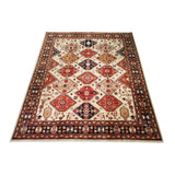 8'3" x 9'10"   Tabriz Rug Angle View