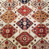 8'3" x 9'10"   Tabriz Rug Angle View