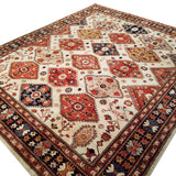 8'3" x 9'10"   Tabriz Rug Back View