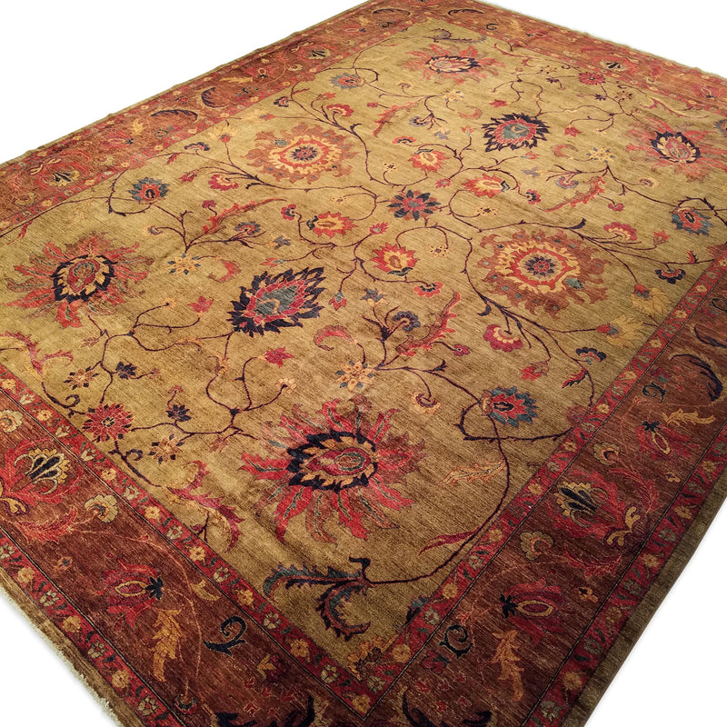 12'7" x 16'5"   Serapi Rug Angle View