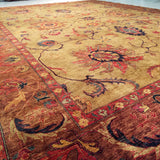 12'7" x 16'5"   Serapi Rug Angle View
