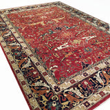 9'10" x 13'9"   Serapi Rug Angle View