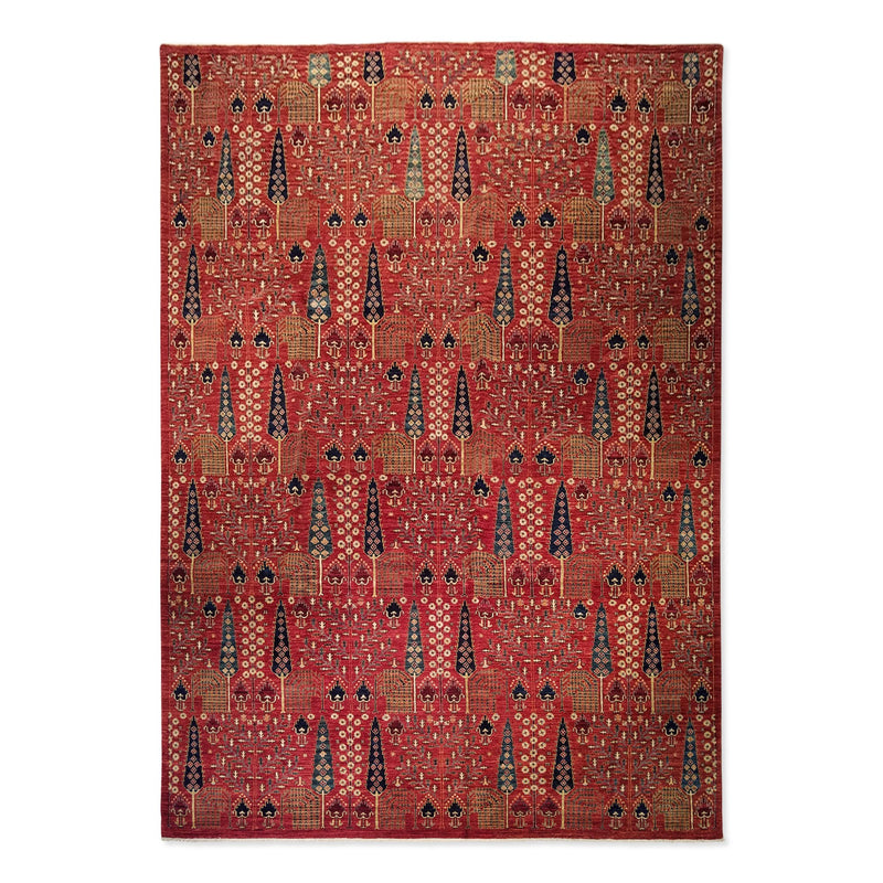 9'8" x 13'9"   Bidjar Rug Top View