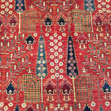 9'8" x 13'9"   Bidjar Rug Angle View
