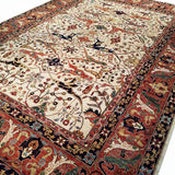 9'10" x 13'9"   Serapi Rug Angle View