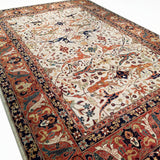9'10" x 13'9"   Serapi Rug Angle View