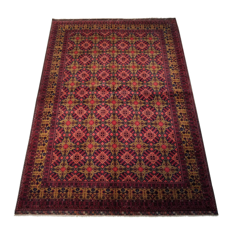 6'9" x 9'7"   Kunduz Rug Angle View