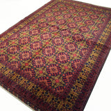 6'9" x 9'7"   Kunduz Rug Angle View