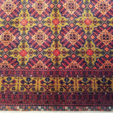 6'9" x 9'7"   Kunduz Rug Angle View