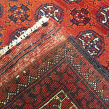 4'1" x 6'4"   Kunduz Rug Back View