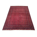 4'10" x 6'2"   Kunduz Rug Angle View