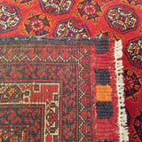 4'10" x 6'2"   Kunduz Rug Back View
