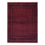 4'10" x 6'4"   Kunduz Rug Top View