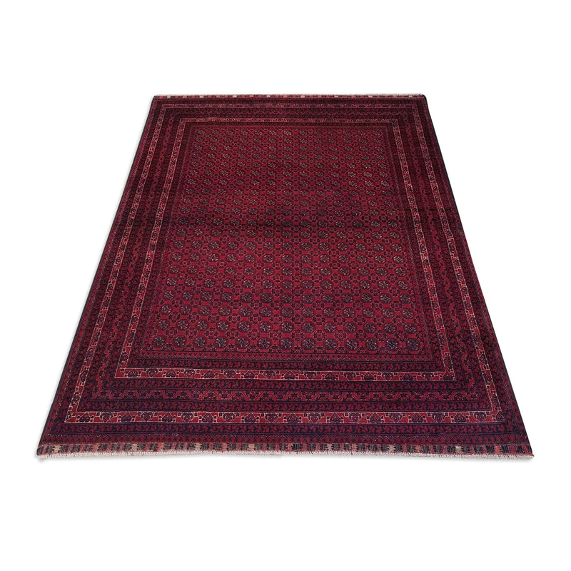4'10" x 6'4"   Kunduz Rug Angle View