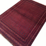 4'10" x 6'4"   Kunduz Rug Angle View