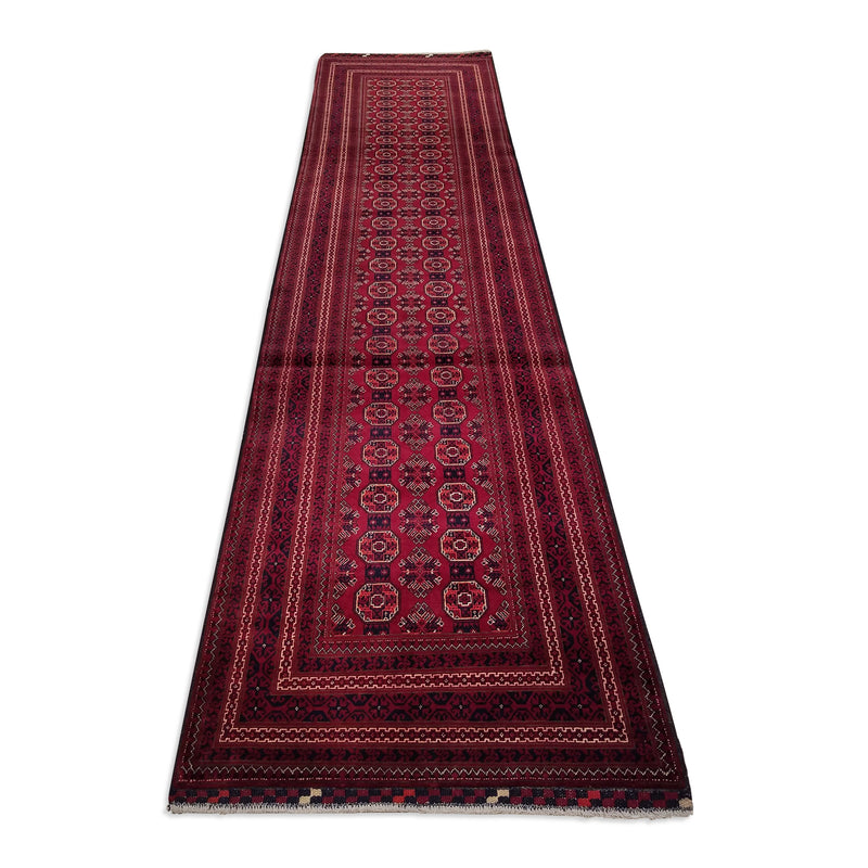 3'0" x 12'8"   Kunduz Runner Rug Angle View