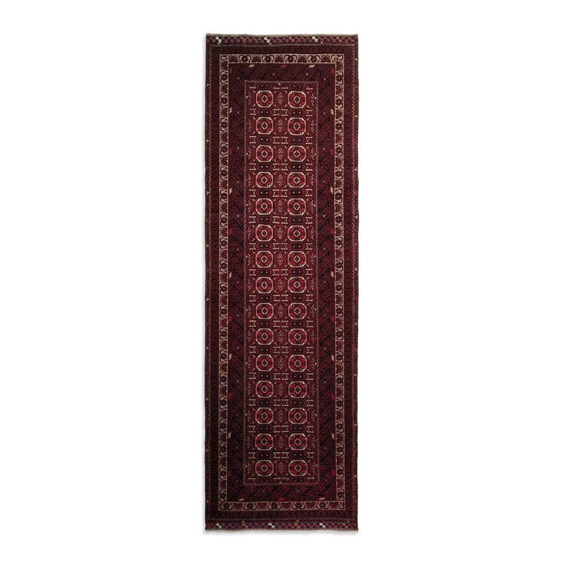 2'11" x 9'6"   Kunduz Runner Rug Top View