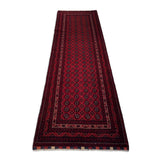 2'10" x 9'8"   Kunduz Runner Rug Angle View