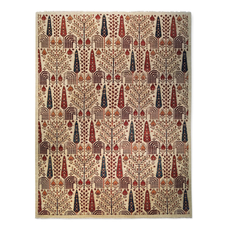 8'11" x 11'9"   Bidjar Rug Top View