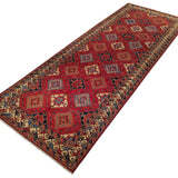 4'11" x 13'3"   Beshir Runner Rug Angle View