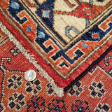 4'11" x 13'3"   Beshir Runner Rug Back View