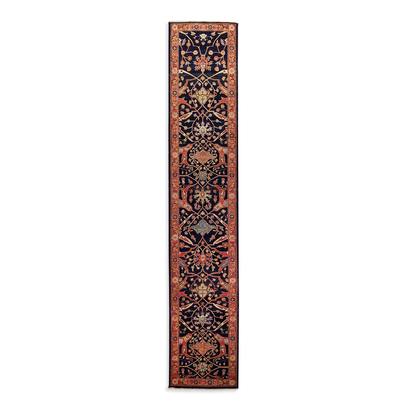 2'6" x 13'1"   Serapi Runner Rug Angle View