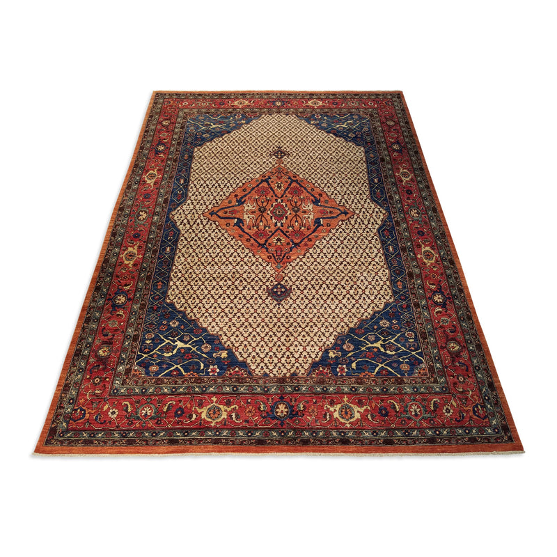 8'8" x 11'9"   Bidjar Rug Angle View