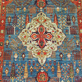 8'10" x 11'10"   Bidjar Rug Angle View