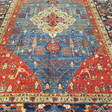 8'10" x 11'10"   Bidjar Rug Angle View