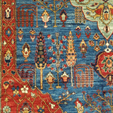 8'10" x 11'10"   Bidjar Rug Angle View