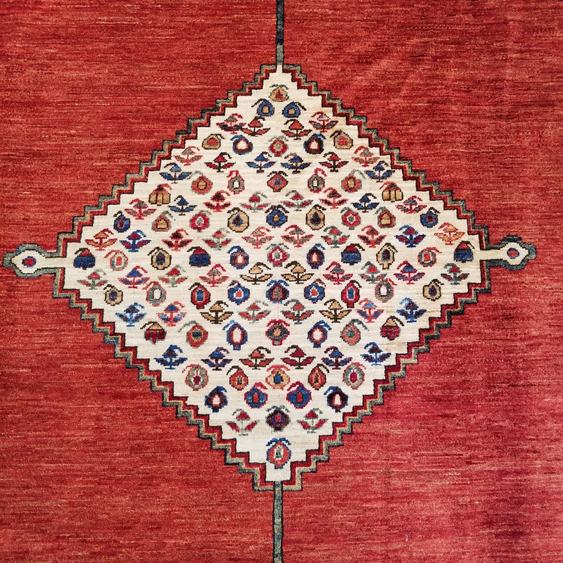 8'11" x 11'10"   Bidjar Rug Angle View