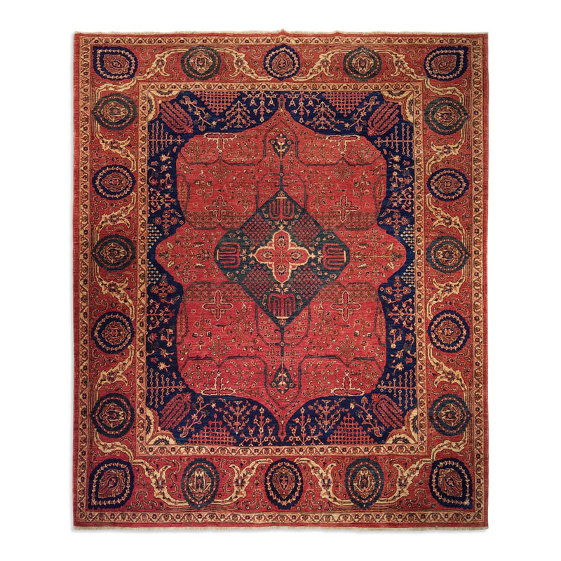 8'3" x 9'10"   Meymeh Design Rug Top View