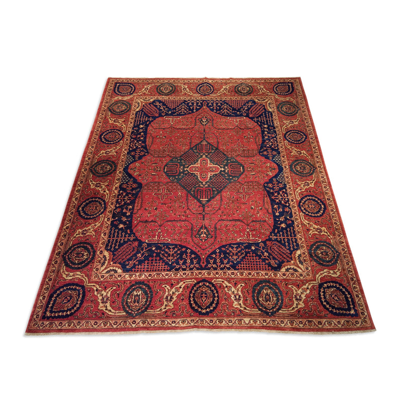 8'3" x 9'10"   Meymeh Design Rug Angle View