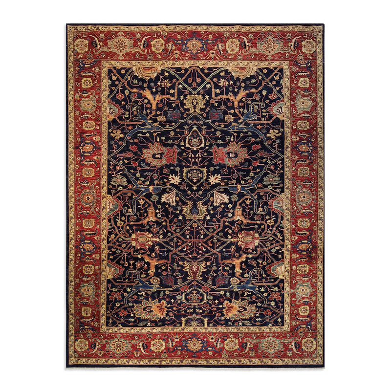 8'11" x 11'10"   Bidjar Rug Top View