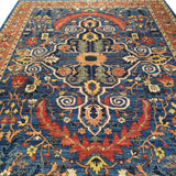 9'0" x 11'7"   Tabriz Rug Angle View
