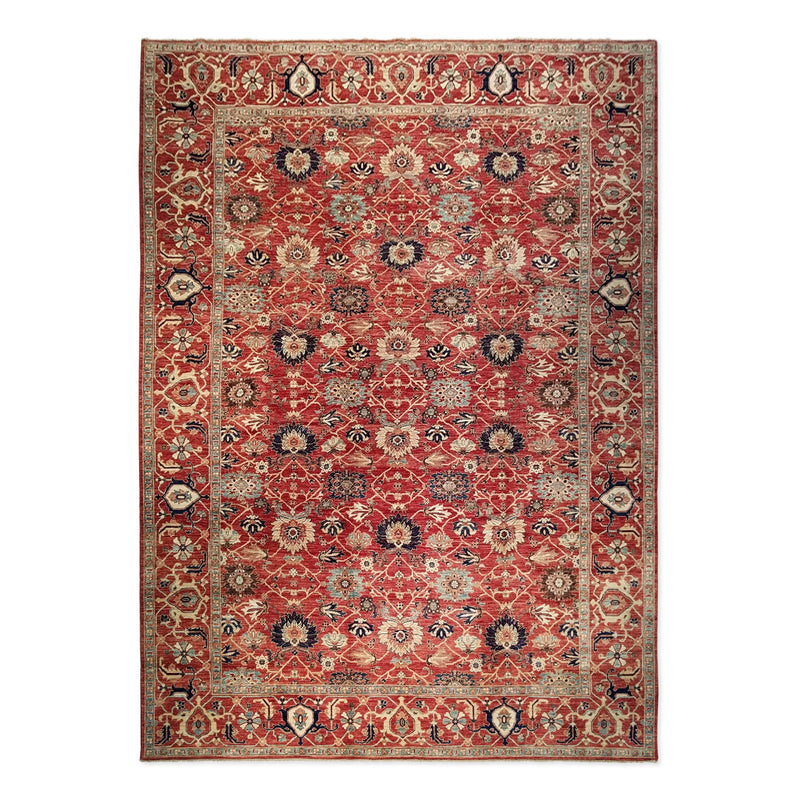 9'11" x 13'10"   Bidjar Rug Top View