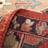 9'9" x 13'7"   Heriz Rug Angle View