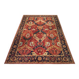 10'0" x 13'10"   Dragon Design Rug Angle View