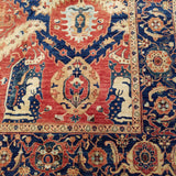 10'0" x 13'10"   Dragon Design Rug Angle View