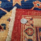 10'0" x 13'10"   Dragon Design Rug Back View