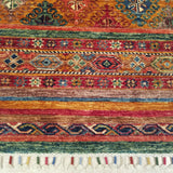 2'9" x 9'8"   Khorjin Runner Rug Angle View