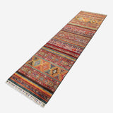 2'8" x 10'1"   Khorjin Runner Rug Angle View