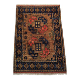 2'2" x 3'0"   Ersari Turkmen Design Rug Back View