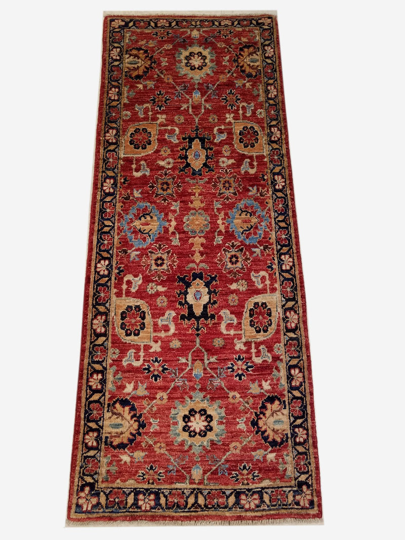 2'0" x 5'3"   Bidjar Runner Rug Top View