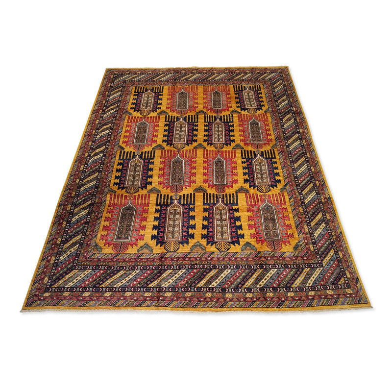 8'2" x 10'2"   Yamut Rug Angle View