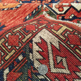 8'0" x 9'11"   Ersari Turkmen Design Rug Back View