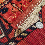 5'2" x 6'8"   Ersari Turkmen Design Rug Angle View