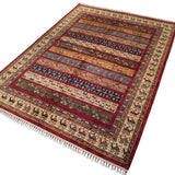 5'9" x 7'10"   Khorjin Rug Angle View